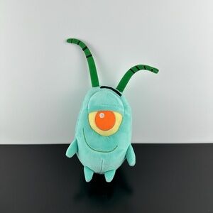 Nickelodeon SpongeBob SquarePants Sheldon J Plankton 7” Plush Planktonic Copepod